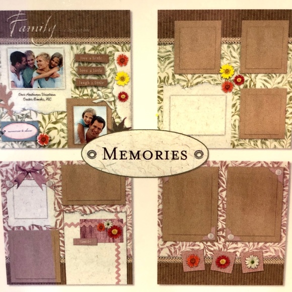 SCRAPBOOKING SIMPLE 1-2-3: Deluxe Scrapbooking Kit  12” x 12” pages. - Picture 5 of 17